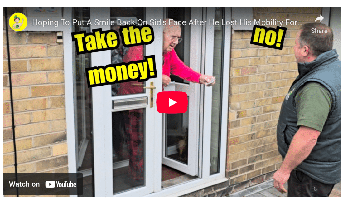 helping Sid featured image - doing a free garden tidy